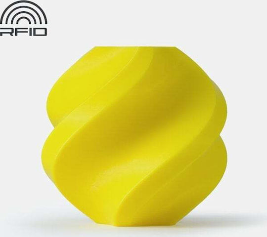Bambu Lab PLA 3D Printer Filament 1.75mm Yellow 1kg 1pc Refill