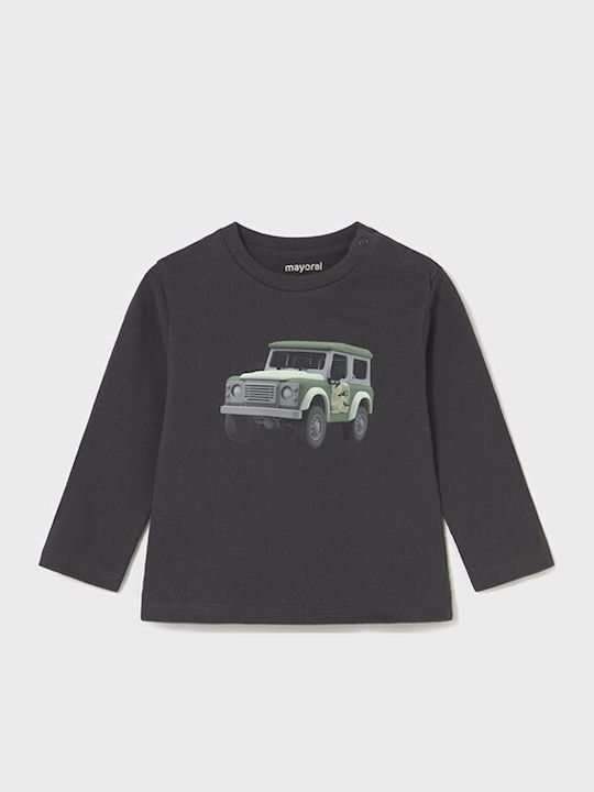 Kids' Shirt Long Sleeve Gray