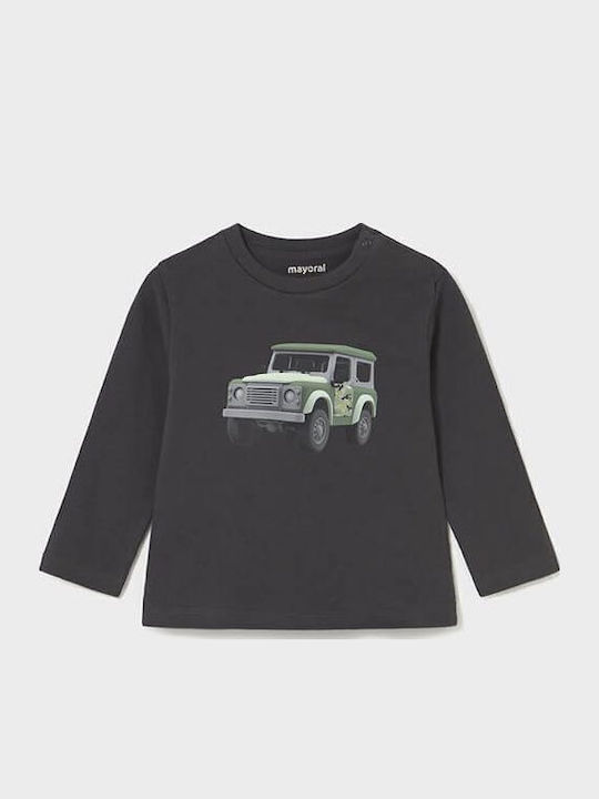 Kids' Shirt Long Sleeve Gray