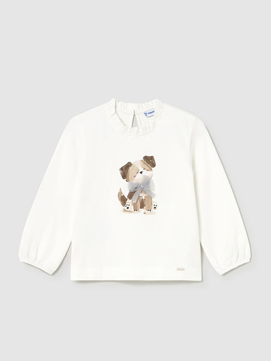 Kids' Shirt Long Sleeve White