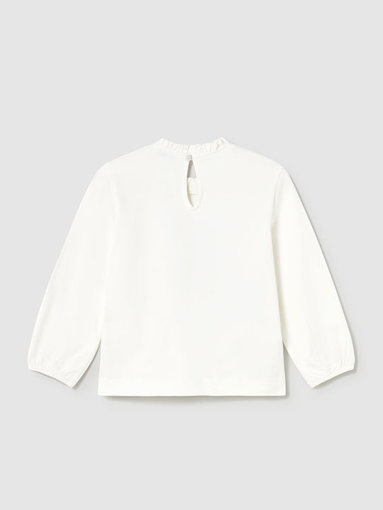 Kids' Shirt Long Sleeve White