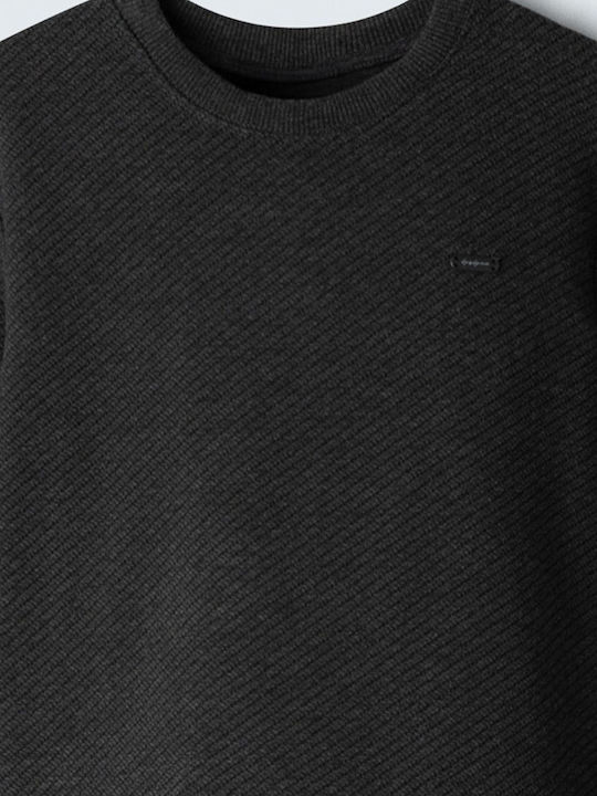 Kids' Shirt Long Sleeve Anthracite
