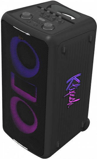 Klipsch Преносима Аудио Система Klipsch Miami 105db Bluetooth 5.2 18-часов Живот на Батерия Вграден Микрофон Ipx4 Караоке Черен