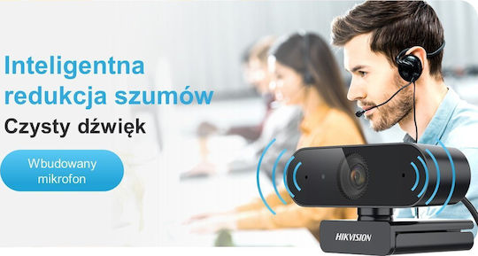 Hikvision DS-U02 Camera Web Full HD 1080p