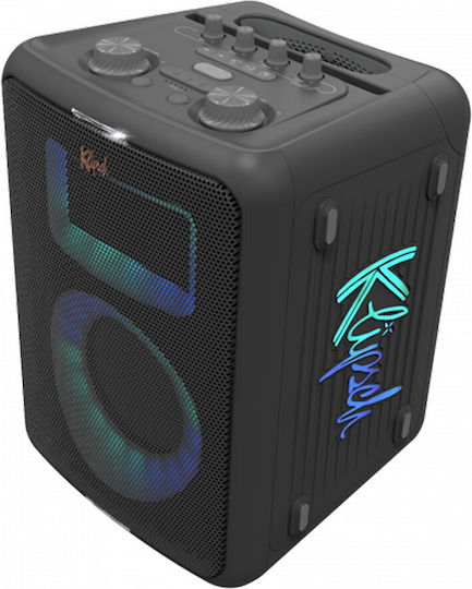 Klipsch Portable Audio System Klipsch Vegas 95db Bluetooth 5.2 18-hour Battery Life Built-in Microphone Ipx4 Karaoke Black