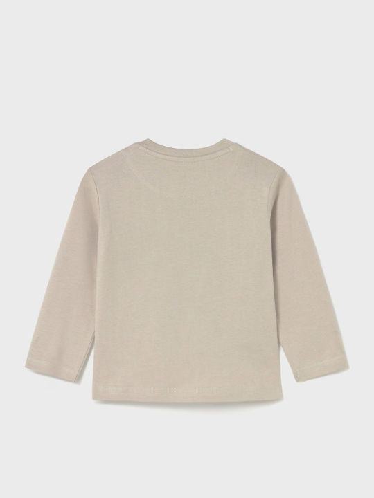 Kids' Shirt Long Sleeve Beige