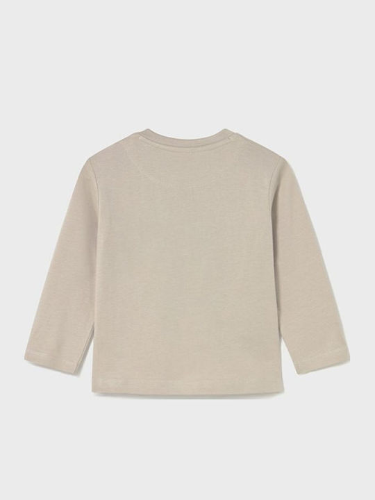 Kids' Shirt Long Sleeve Beige