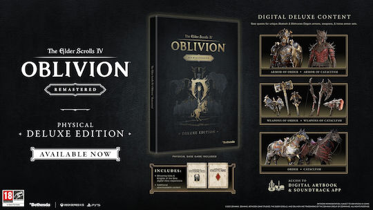 The Elder Scrolls IV: Oblivion Remastered Deluxe Edition PS5 Game