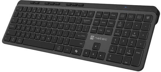 Natec Medusa Ασύρματο Bluetooth Πληκτρολόγιο Αγγλικό US