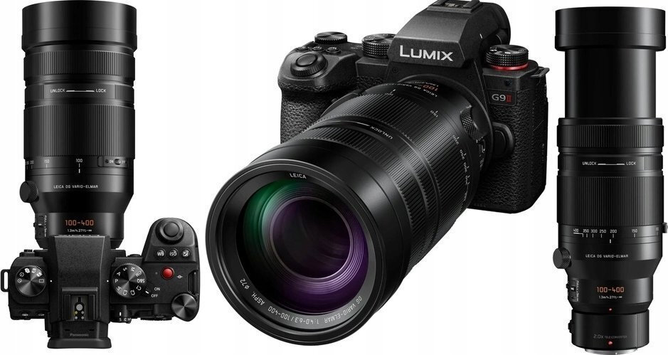 Panasonic Cadru complet Obiectiv Foto Leica DG Vario-Elmar 100