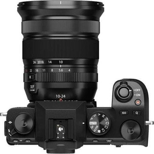 Crop Camera Lens XF 10-24mm f4 R OIS WR Wide Angle for  X Mount Black