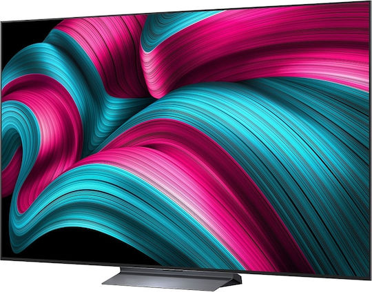 LG Smart Τηλεόραση 77" 4K UHD OLED evo AI C5 HDR (2025) OLED77C51LA