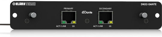 Klark Teknik Dn32-dante Audinate Dante разширителен модул до 32 двупосочни канала