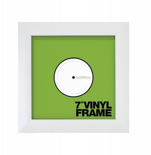 Glorious Vinyl-Ständer Vinyl Frame Set 7'' Weiß