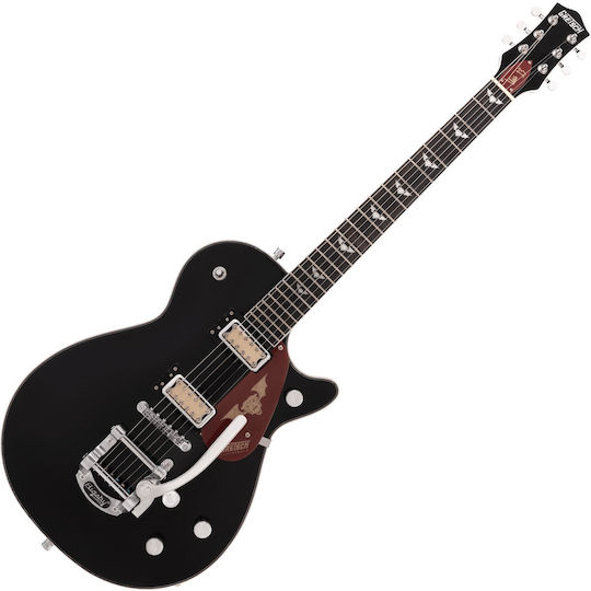 Gretsch G5230T Elektrische Gitarre Einfacher Schnitt mit HH Tonabnehmerkonfiguration Schwarz