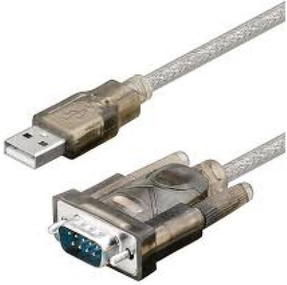 Goobay Cable RS232 9-pin male to USB-A 1.5m (95435) 1pcs