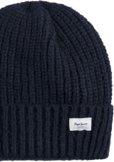 'weneba' Beanie Γυναικείος Σκούφος Πλεκτός σε Μπλε χρώμα