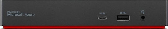 Lenovo ThinkPad Universal Dock / USB-C Docking Station με HDMI/DisplayPort 4K Ethernet Μαύρο