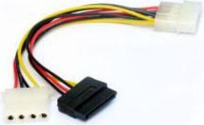 Cablexpert 6-Pin Sata - 4-Pin Molex Cable 13.5m Πολύχρωμο CC-SATA-PSY2