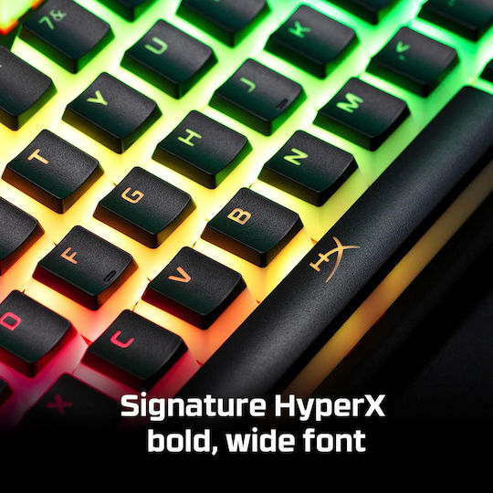 HyperX Pudding Keycaps Keycap US Black 4P5P4AA