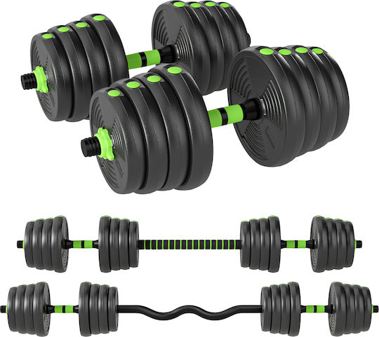 Sportnow Set De Gantere Cu Set De Gantere Greutate Totală 29kg