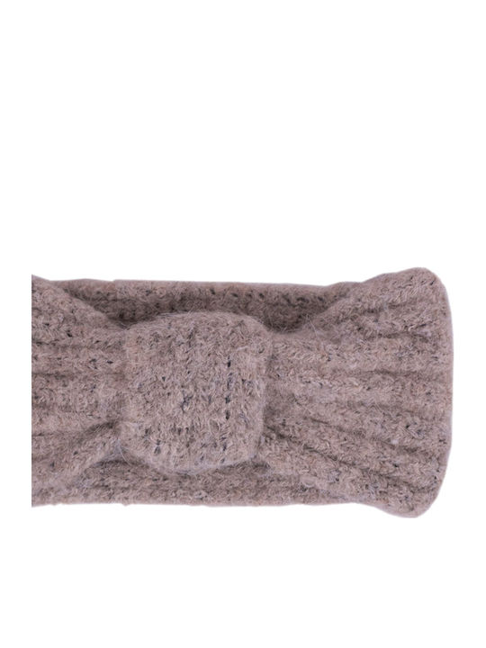 Headband Knitted in Gray color