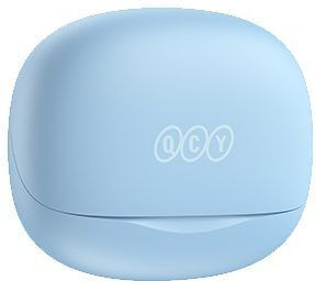 QCY Melobuds N50 Bluetooth Handsfree Earphones with Sweat Resistance and Charging Case Blue