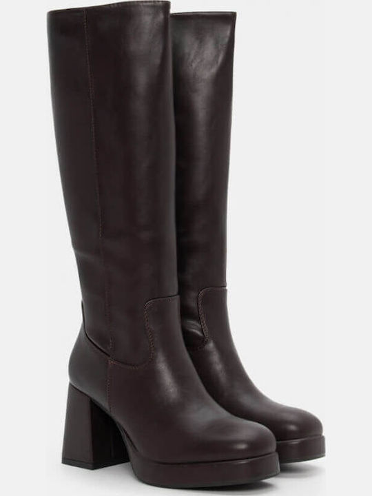 Damenstiefel Braun