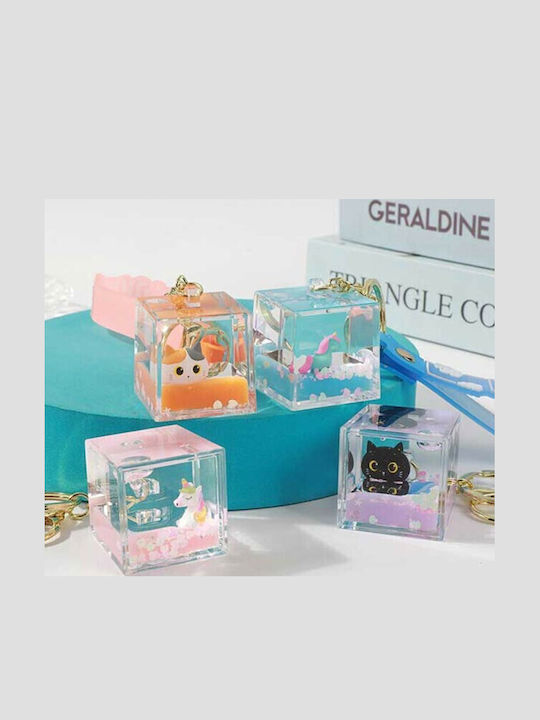I-total Μπρελόκ Bubble Cube Γαλάζιο Xl2794