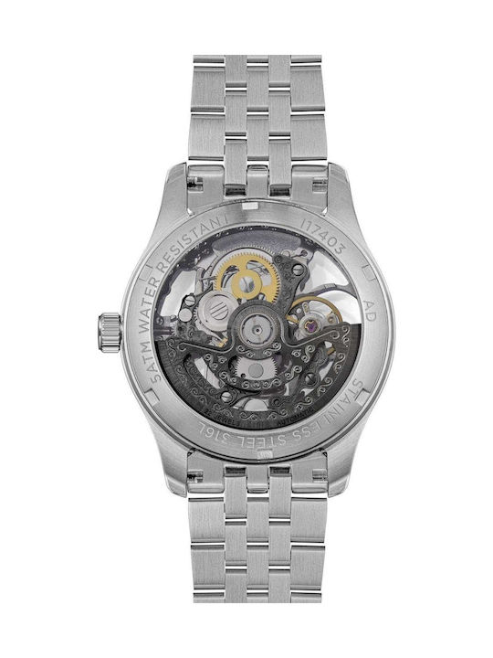 Ingersoll Men's Watch Automatic with Silver Metal Bracelet