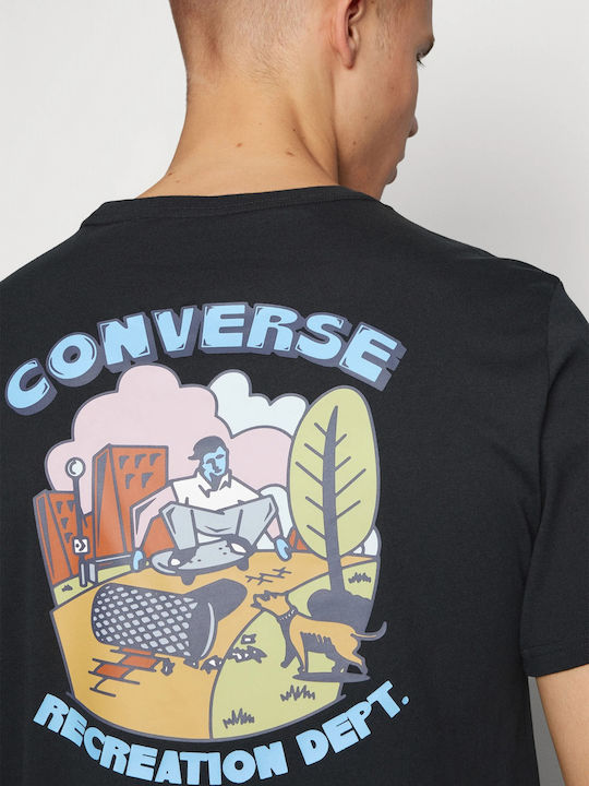 T-shirt Μαύρο
