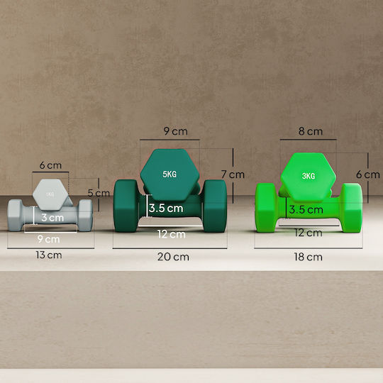 Sportnow Dumbbell 1 x 1kg