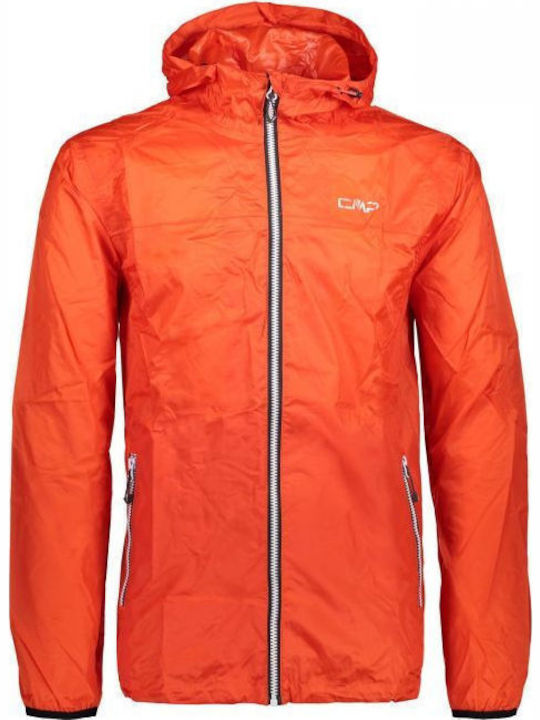 Herren Jacken Wasserdicht und Winddicht Orange