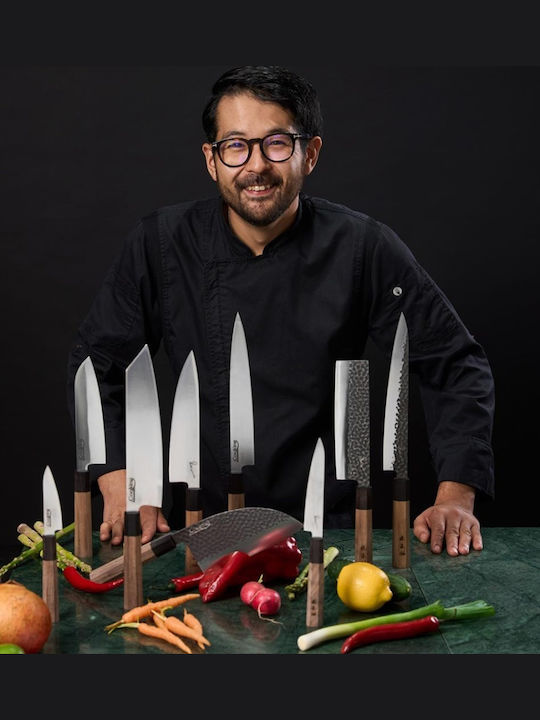 Heinner Knife Santoku from Stainless Steel 18cm