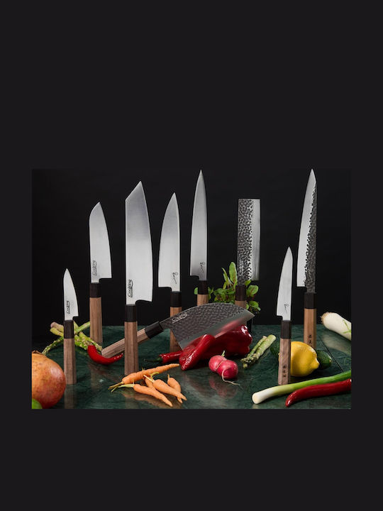 Heinner Knife Santoku from Stainless Steel 18cm