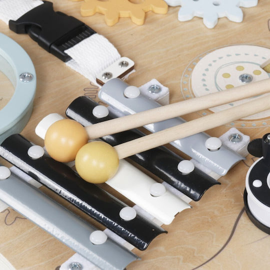 Moni Musical Instrument Cat Made of Wood for 36+ Months