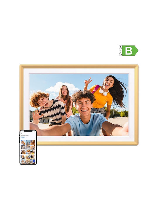 Arzopa Digital Photo Frame with Touch Screen 14" Resolution 1920x1200 with WiFi Transparent 6975114120491