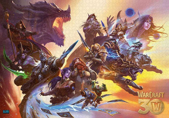 World Warcraft Puzzle 30. Jubiläum 1000 Teile