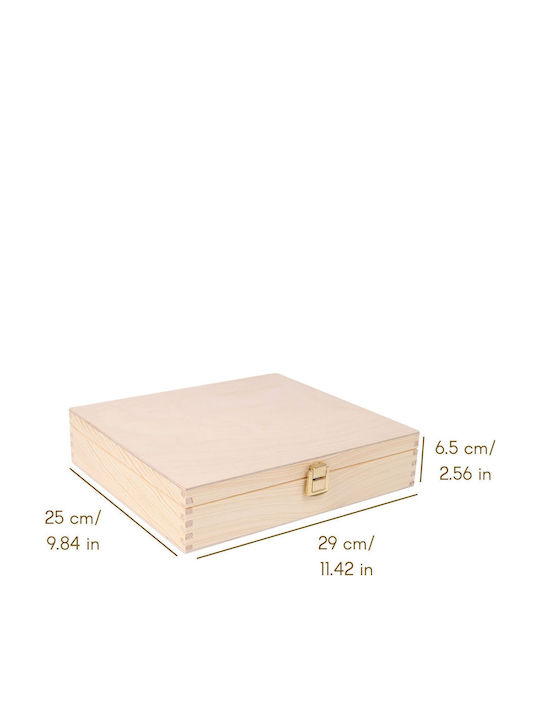 Creative Dekorative Box Hölzernes 29x25x6.5cm