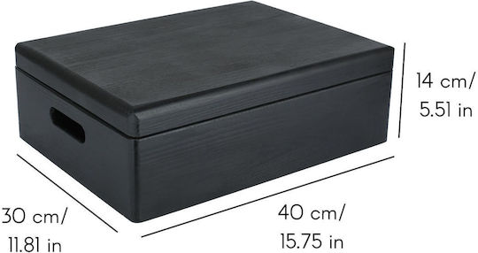 Creative Декоративна кутия Дърво 40x30x14см 1бр