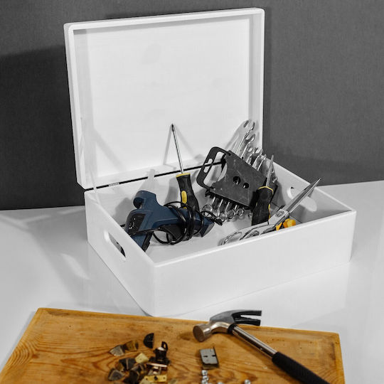 Creative Διακοσμητικό Κουτί Ξύλινο 40x30x14cm