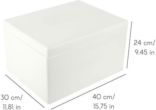 Creative Διακοσμητικό Κουτί Ξύλινο 40x30x24cm