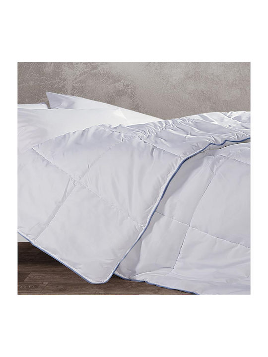 Nef-Nef Homeware Duvet Single with Microfiber Filling 160x220cm Microfiber White 350 GSMGsm 8 togs Togs