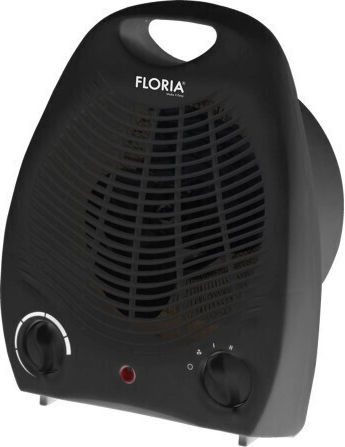 Zilan Fan Heater Room Floor Black 2000W