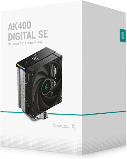 Deepcool AK400 DIGITAL SE CPU Cooling Fan for AM4/AM5/1200/115x Socket