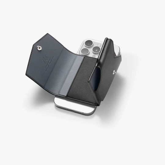 Spigen MagSafe Θήκη Καρτών Valentinus Pro σε Μαύρο χρώμα