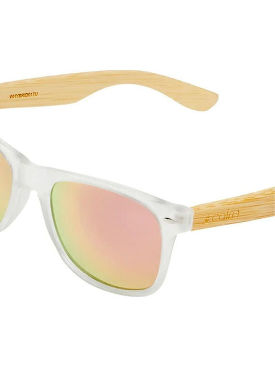 Cairn Hybrid Sunglasses Transparent with Acetate Frame & Multicolour Lens Cairn Hybrid Sunglasses Transparent with Acetate Frame & Multicolour Lens