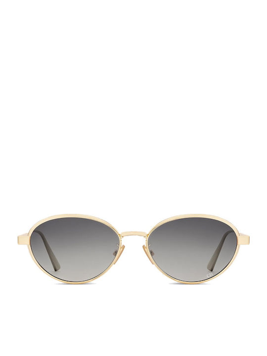 Dior Women's Sunglasses with Gold Metal Frame and Gray Gradient Lens DIORCANNAGE R1U B0A1
