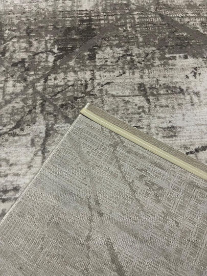 Teppich Rechteckig Synthetisch,Polyester/Cotton/Leather Ecru