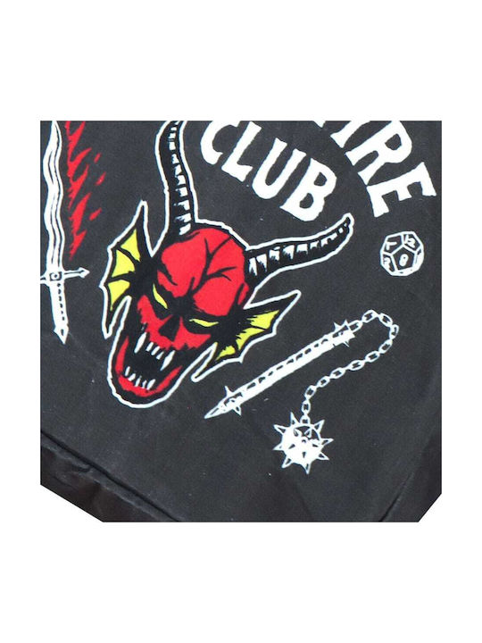 Stranger Things Памучна Чанта за Пазаруване Hellfire Club XL